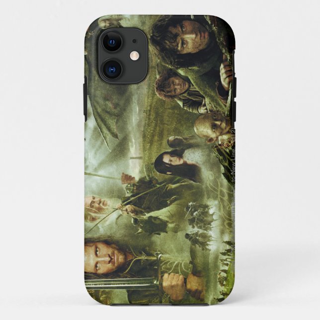 Coques Case-Mate iPhone THE LORD OF THE RINGS Movie Poster Art (Dos)