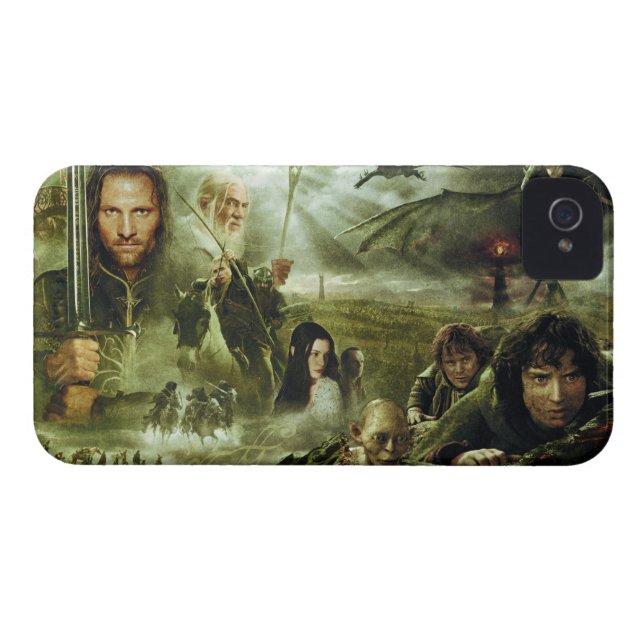 Coques Case-Mate iPhone THE LORD OF THE RINGS Movie Poster Art (Dos Horizontal)