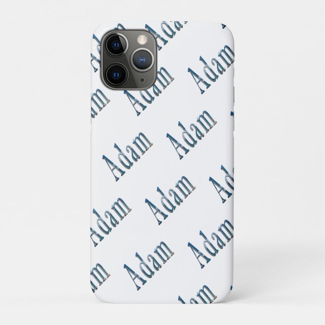 Coques Case-Mate iPhone "The Ocean's Whisper : Le nom est Adam (Dos)