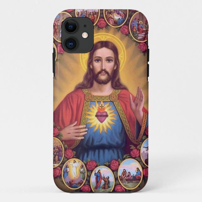 Coques Case-Mate iPhone The Sacred Heart of Jesus (Dos)
