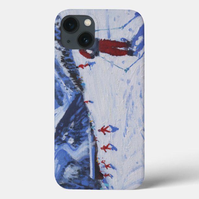 Coques Case-Mate iPhone The ski instructor Mottaret (Verso)