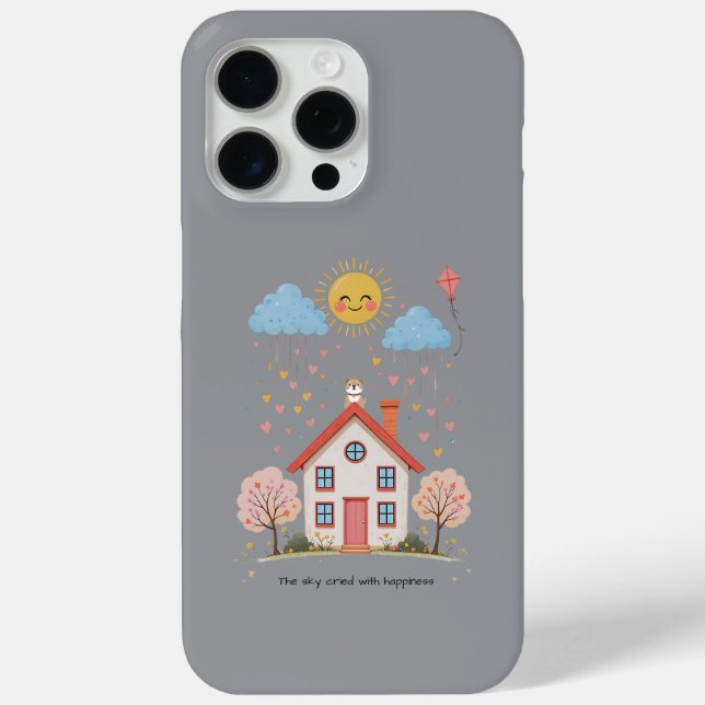 Coques Case-Mate iPhone The sky cried with happiness (Verso)