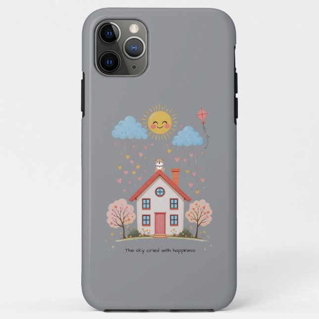 Coques Case-Mate iPhone The sky cried with happiness (Dos)