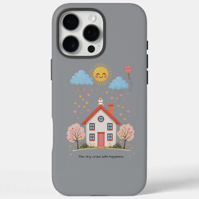 Coques Case-Mate iPhone The sky cried with happiness (Verso)