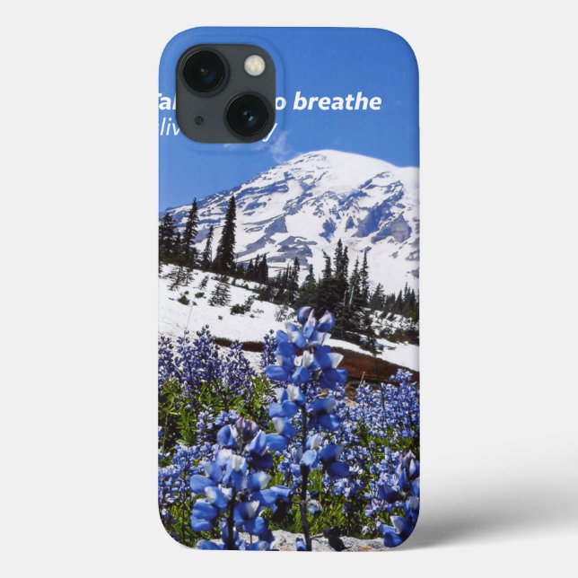 Coques Case-Mate iPhone The Take Time to Breathe (Verso)