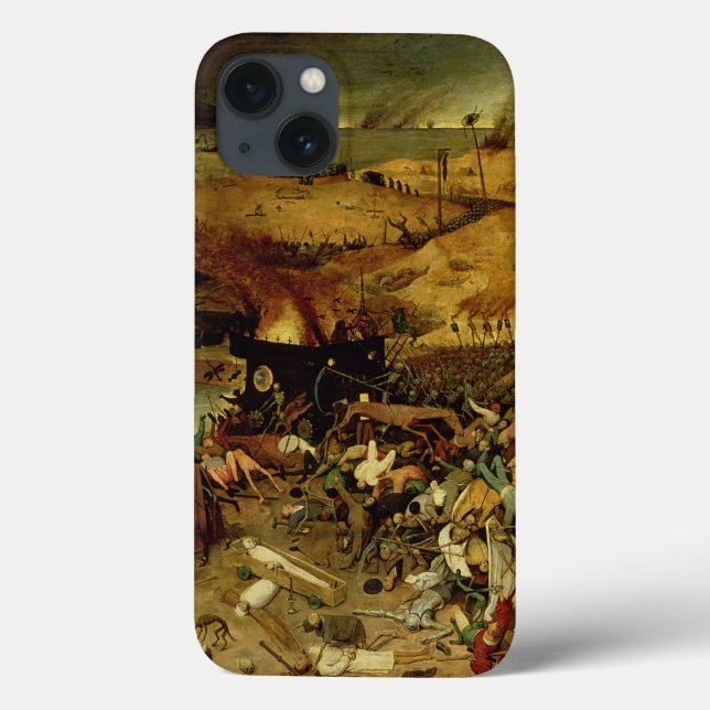 Coques Case-Mate iPhone The Triumph of Death, c.1562 (oil on panel) (Verso)