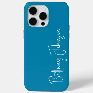 Coque Case-Mate iPhone Thé vert monogrammé