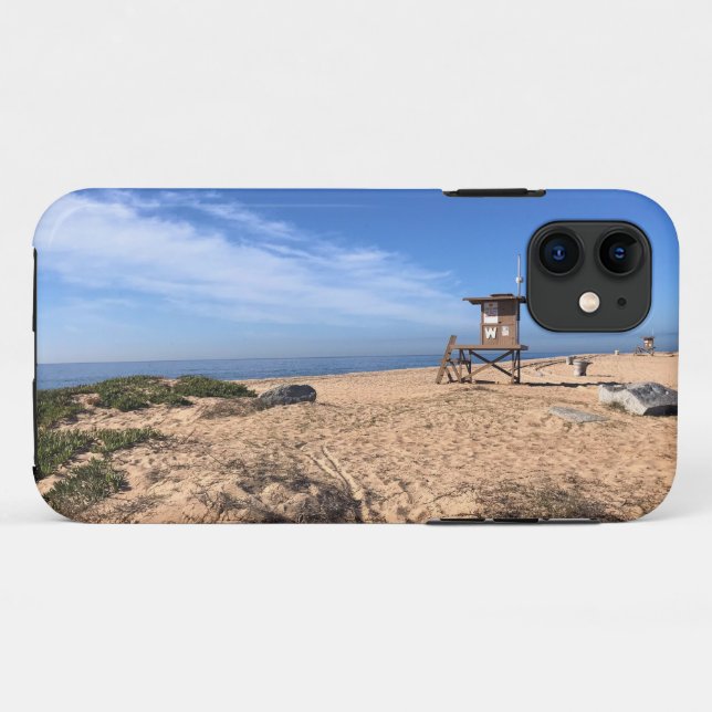 Coques Case-Mate iPhone The Wedge, Newport Beach, Californie (Dos (Horizontal))