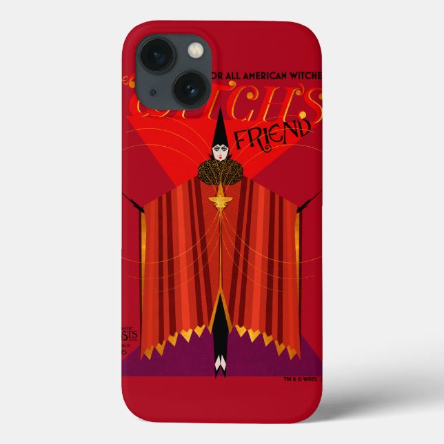Coques Case-Mate iPhone The Witch's Friend October Magazine (Verso)