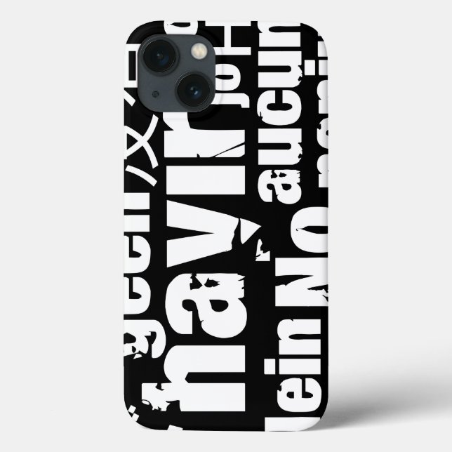 Coques Case-Mate iPhone The word "No" in different languages (Verso)
