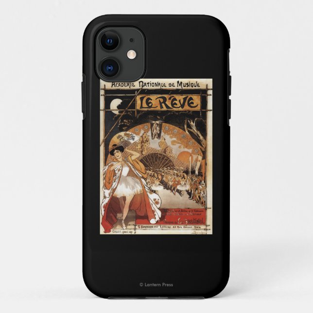 Coques Case-Mate iPhone Théatre de l'opéra de représentation de Le Reve (Dos)