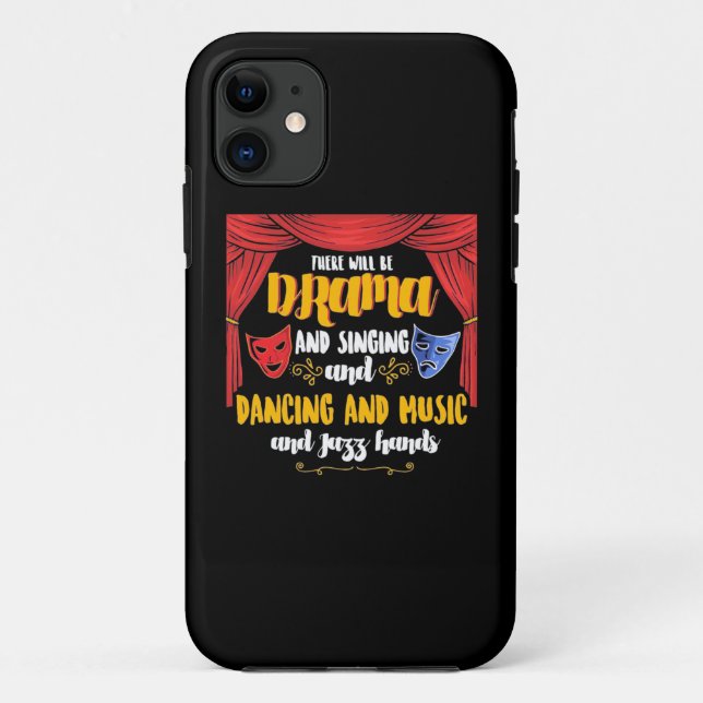 Coques Case-Mate iPhone Théâtre Il y aura un drame (Dos)