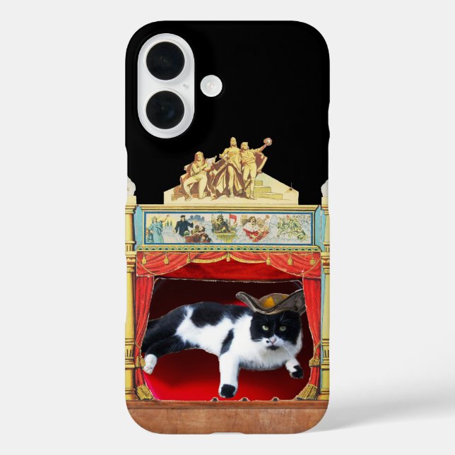 COQUES Case-Mate iPhone THÉÂTRE MARDI GRAS MASQUERADE CAT (Verso)