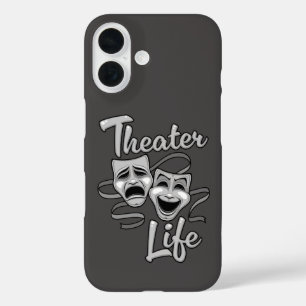 Coque Pour iPhone 16 Théâtre Vie Comédie et masques de tragédie