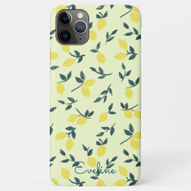 Coques Case-Mate iPhone Thème Citron (Dos)