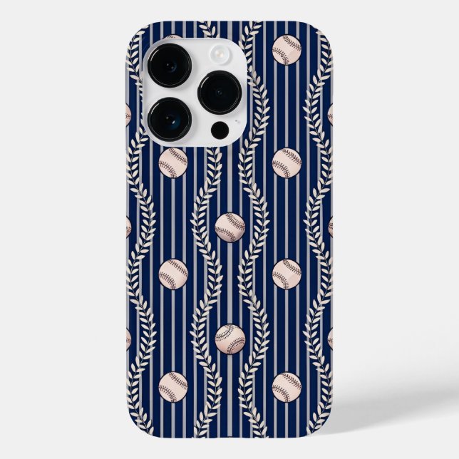 Coques Case-Mate iPhone Thème de Baseball (Verso)