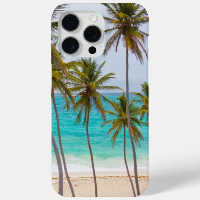 Coques Case-Mate iPhone Thème de plage tropicale (Verso)