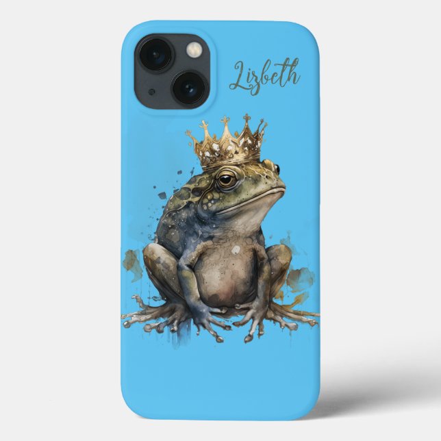 Coques Case-Mate iPhone Thème de rue "Frog Prince" Personnalisable (Verso)