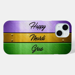 Coque Case-Mate iPhone Thème gras Mardi audacieux de SlipperyJoe violet o