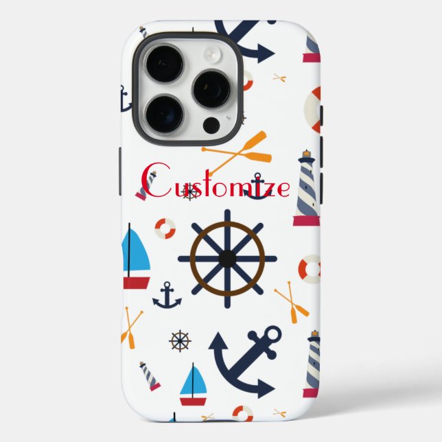 Coques Case-Mate iPhone Thème nautique Thunder_Cove (Verso)