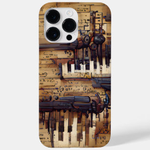 Coque Case-Mate iPhone THÈME STEAMPUNK MUSICAL Brown