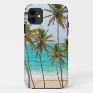 Coque iPhone 11 Thème tropical de plage