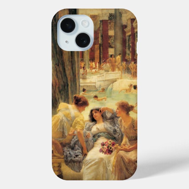 Coques Case-Mate iPhone Thermes de Caracalla par Lawrence Alma-Tadema (Verso)
