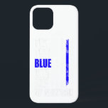 Case-Mate iPhone Case Thin Blue Line Police Flag Back The Blue For Gift<br><div class="desc">Thin Blue Line Police Flag Back The Blue For Gift</div>