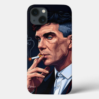 Case-Mate iPhone Case Thomas Shelby: Peaky Blinders Vintage Smoke Art Ca