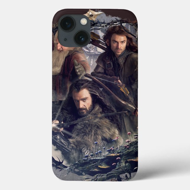 Coques Case-Mate iPhone Thorin, Kili et Balin Graphic (Verso)