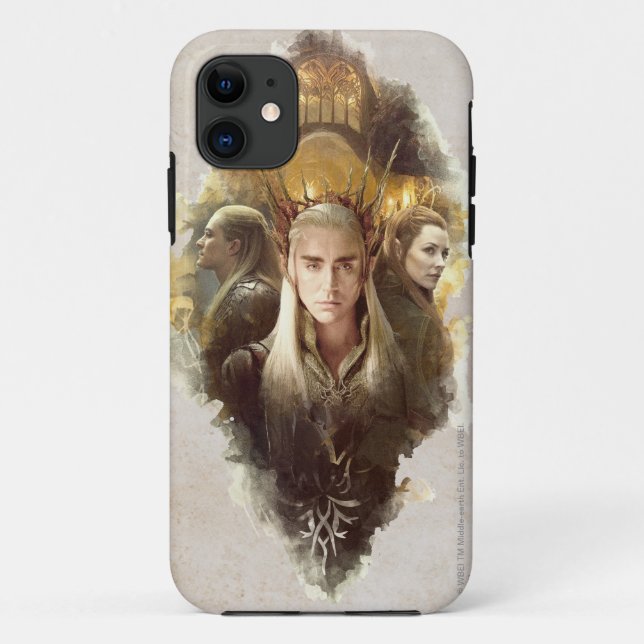 Coques Case-Mate iPhone Thranduil, LEGOLAS GREENLEAF™, & TAURIEL™ Graphic (Dos)
