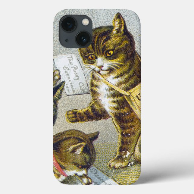 Coques Case-Mate iPhone Thread Trade Card, 1880 (Verso)