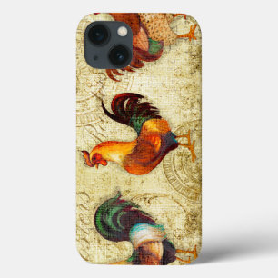 Coque Case-Mate iPhone Three Roosters