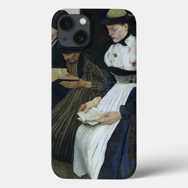 Coques Case-Mate iPhone Three Women in Church, 1882 (Verso)