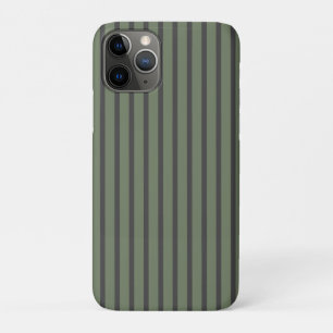 Case-Mate iPhone Case Tic vert olive rayé moderne