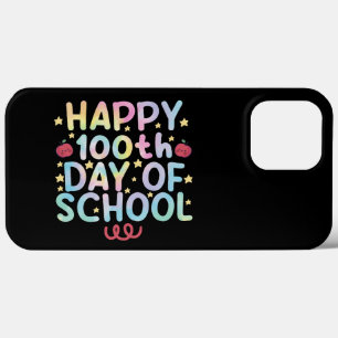 Case-Mate iPhone Case Tie Dye Happy 100e jour d'école Enseignant Élève 