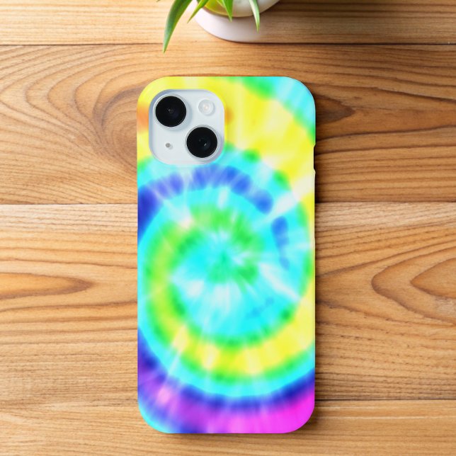 Coques Case-Mate iPhone Tie-Dye Hippie Arc-en-Ciel (Groovy tie dye phone case just for you)