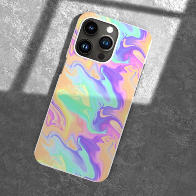 Coques Case-Mate iPhone Tie Dye Swirl Pastel Super (Créateur téléchargé)