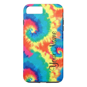 Coques Pour iPhone Tiedye Rétro Monogramme