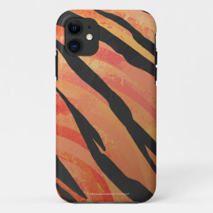 Coque Case-Mate iPhone Tiger chaud orange et noir