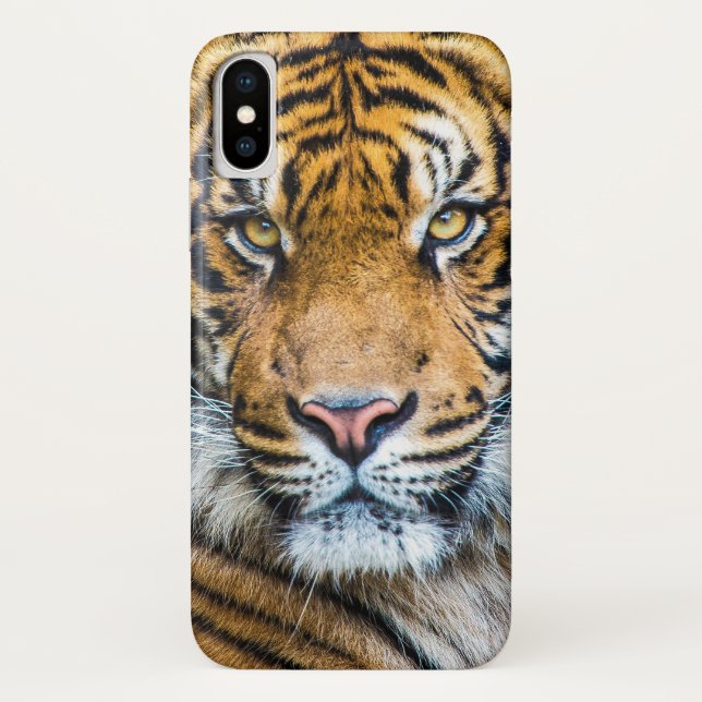 Coques Case-Mate iPhone Tiger face (Dos)
