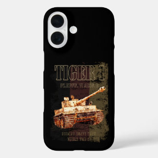Coque Pour iPhone 16 Tiger I Allemand 2ÈME GUERRE MONDIALE de chars lou