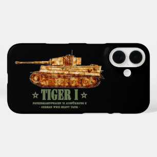 Coque Pour iPhone 16 Tiger I World War Deux Allemand Lourd Tank Panzer 