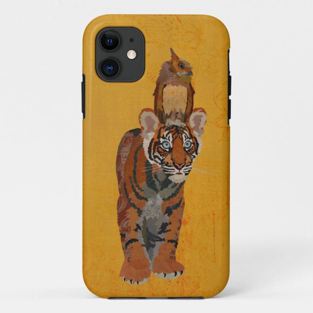 COQUES Case-Mate iPhone TIGER & OWL (Dos)