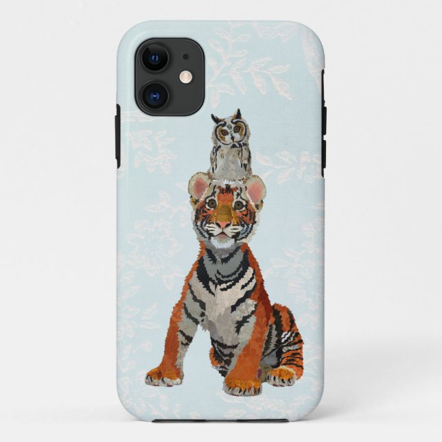 COQUES Case-Mate iPhone TIGER & OWL (Dos)