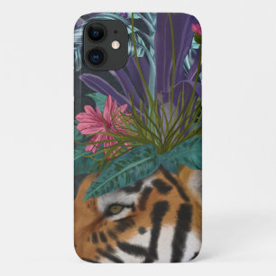 Case-Mate iPhone Case Tigre avec tête tropicale