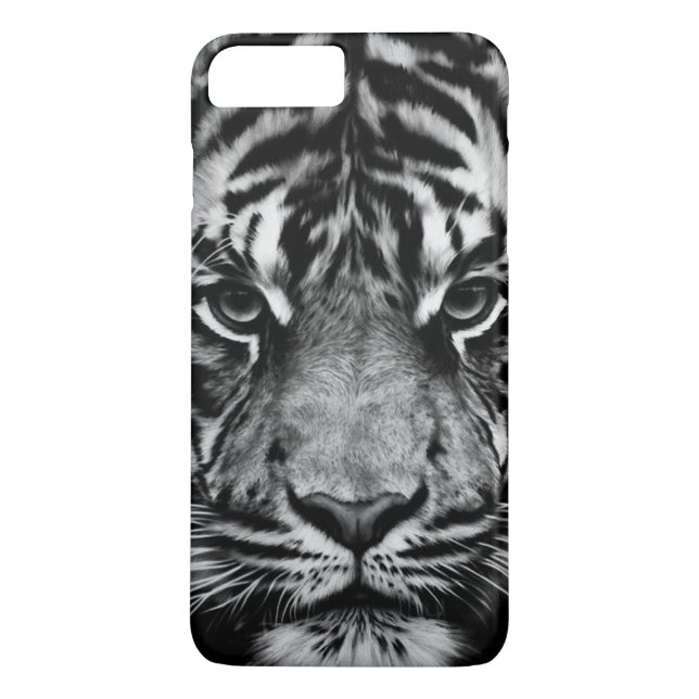 Coques Case-Mate iPhone Tigre Black&White (Dos)