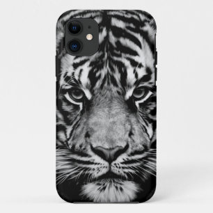 Coque iPhone 11 Tigre Black&White