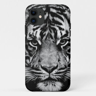 Coque iPhone 11 Tigre Black&White