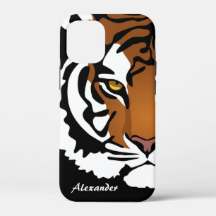 Case-Mate iPhone Case Tigre, chat sauvage sur noir
